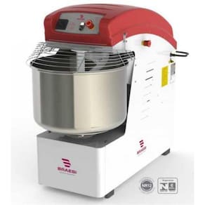 Amassadeira Espiral 60kg 2 Velocidades Trifásica AES-60/1 - Braesi