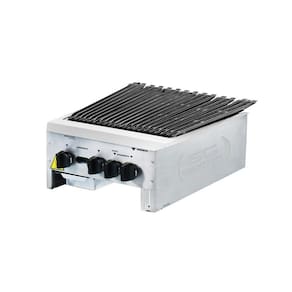 Chapa Charbroiler Americana Grill Inox Gás 45 cm CGG45 - Venâncio