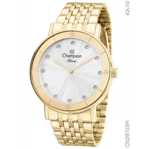Relógio Champion Diva CN29703H Quartz Dourado