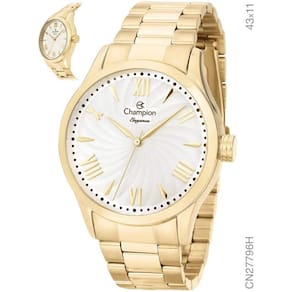 Relógio Champion Elegance CN27796H Quartz Dourado