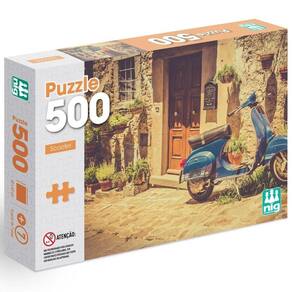 Jogo Quebra Cabeça Paisagem Amsterdam Holanda Puzzle 500 Pçs Original