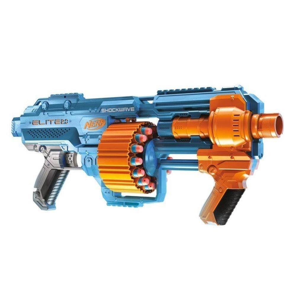 Lançador Nerf Elite Shockwave 2.0 - Hasbro E9531