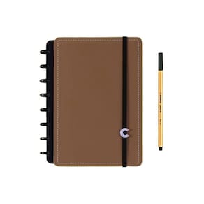 Caderno Inteligente A5 Pequeno Caramel - 80 Folhas