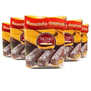 Bananinha Tachão De Ubatuba 250G - 5 Unidades