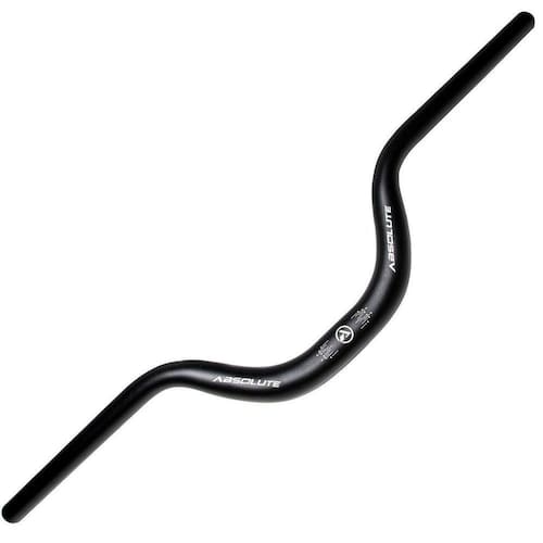 imagem-Guidão Mtb Absolute Hb002 Curvo 31.8X720Mm H 80Mm Preto