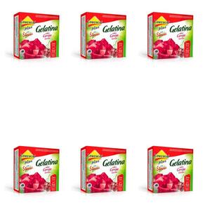 Gelatina de Limão Siciliano Zero 10g Lowçucar