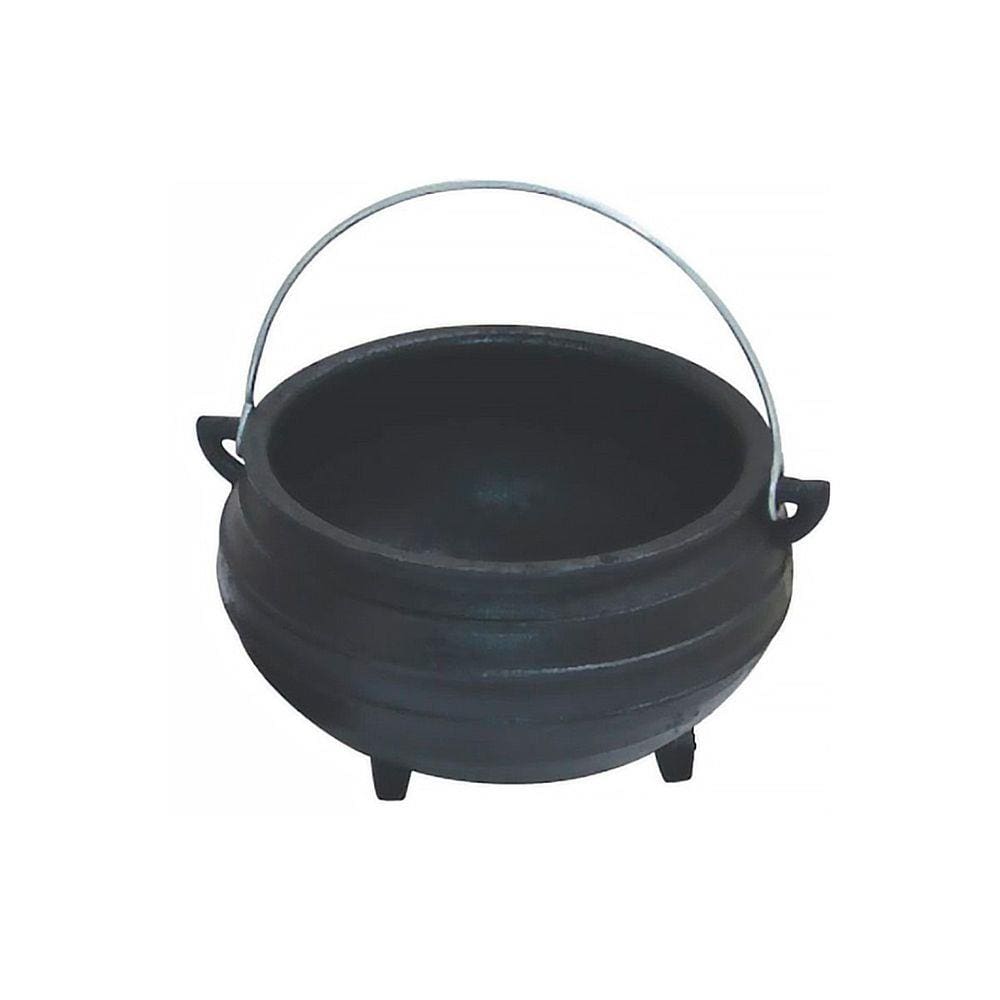 Panela Tripé De Ferro Fundido Sem Tampa - Capacidade 300ml