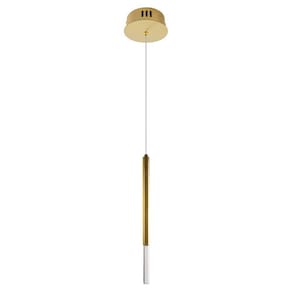Pendente Petra LED 2W Cristal Bella Iluminação OC001S St1967