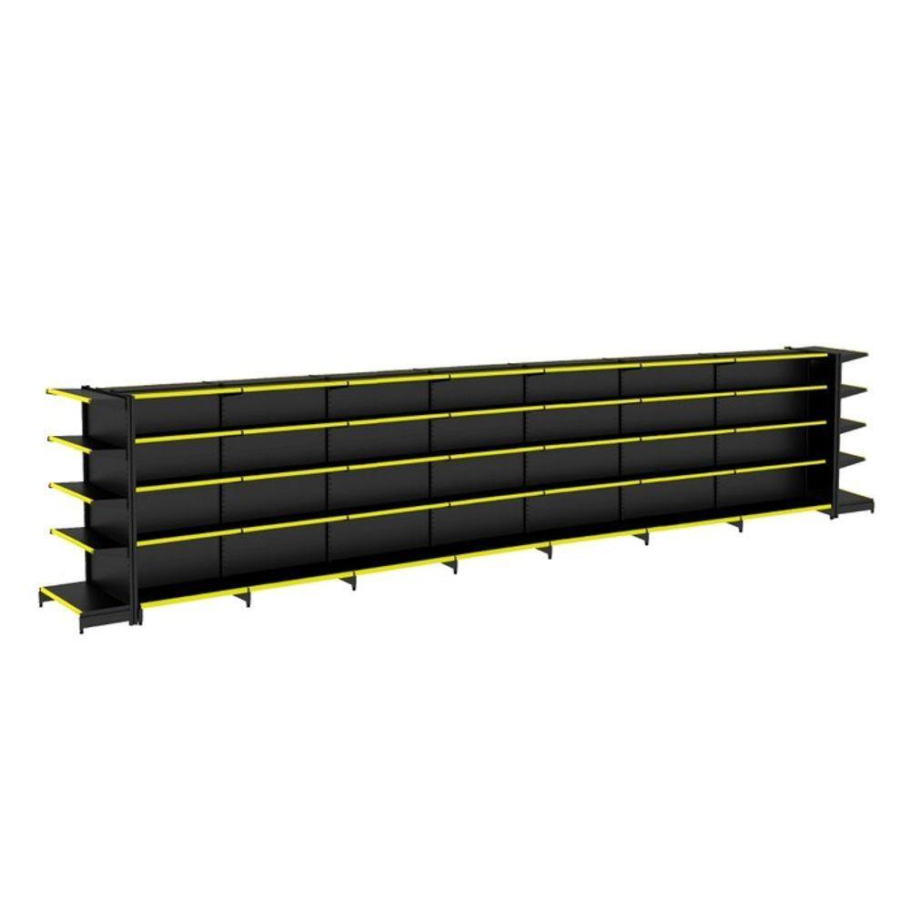 Gondola Centro 170 Amapa Flex Kit 7 Metros 2 Ponta Preto