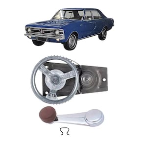 Kit Maquina Manivela Vidro Diant Marrom Opala 68 A 85 4 Pts