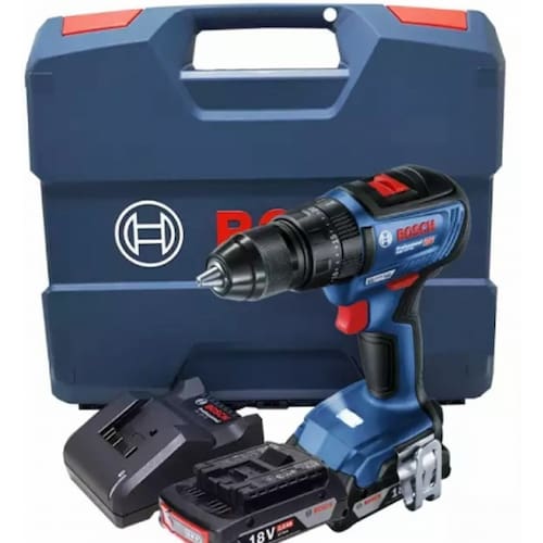 imagem-Parafusadeira/Furadeira A Bateria 18V Gsb18v-50 C/2 Bat Bosch