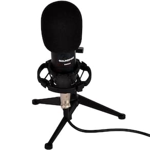 Microfone Condensador BM800 Unidirecional Preto