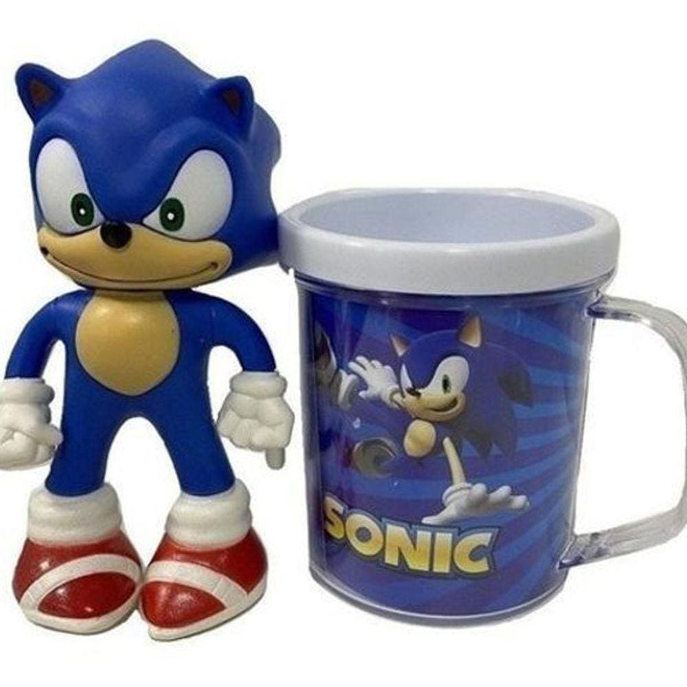 Boneco Sonic De Lego