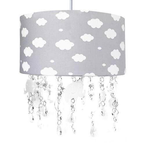 Lustre Tubular Cristais Nuvem Elefante Quarto Bebê Infantil Menino Menina Menor preço em Lustre Tubular Cristais Nuvem Elefante Quarto Bebê Infantil Menino Menina
