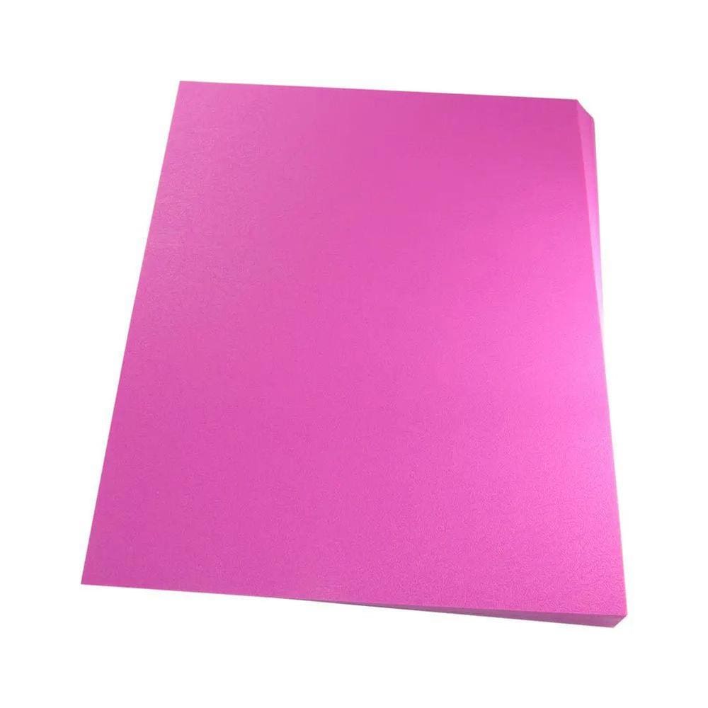 Capa para encadernação A3 Rosa PP Couro 0,30mm 100un