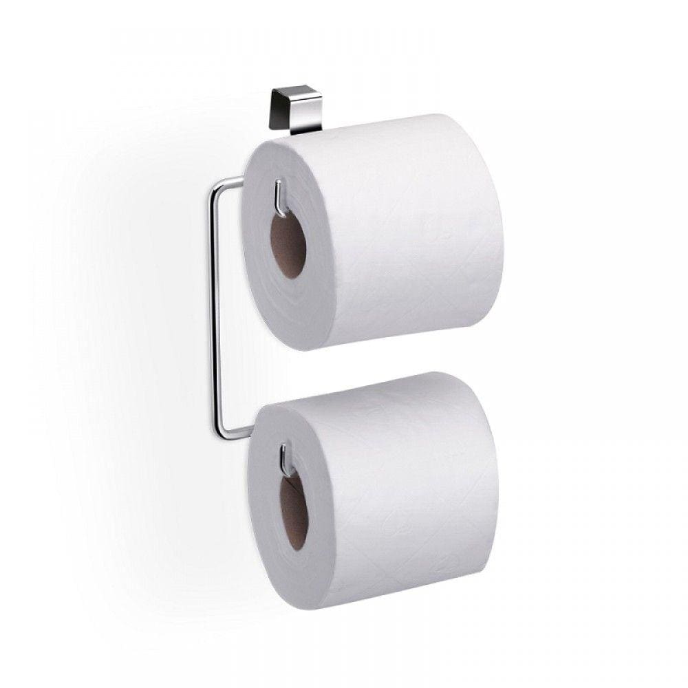 Porta Rolo Duplo Cromado Caixa Acoplada-ARTHI