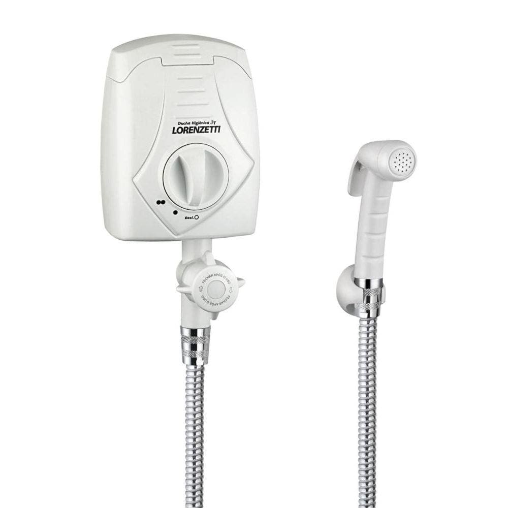 Ducha Higiênica 3 Temperaturas 220V 4300W Branco