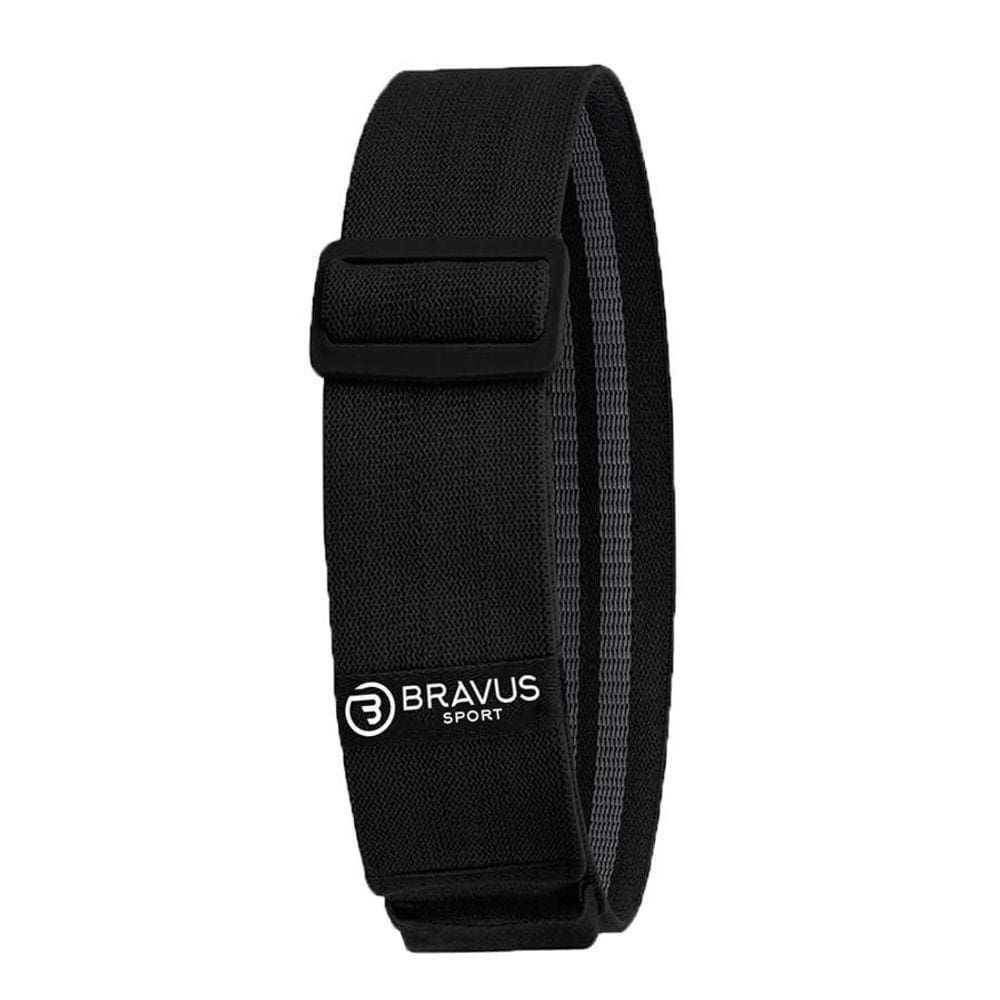 Hip Mini Band Super Extra Forte Preta Ajustável Bravus