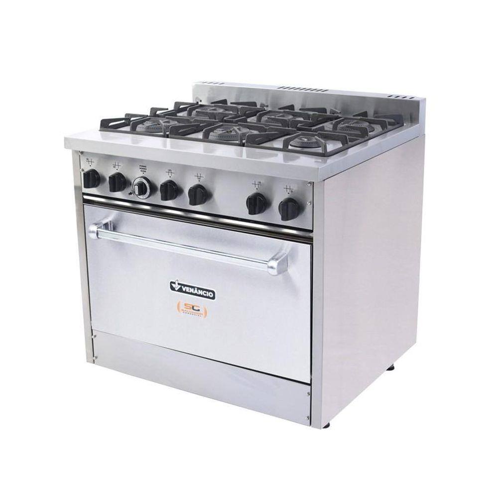 Fogão Gás Don Bidone New com Forno FDB6F Venâncio