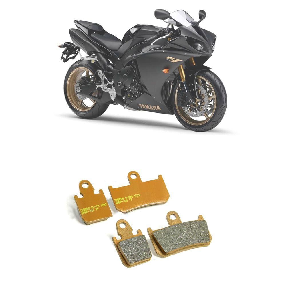 Pastilha Dianteira Cobreq N-978C Yamaha YZF R1 2007-2014