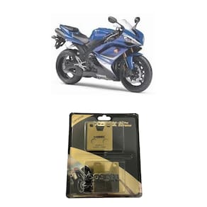 Pastilha Freio Tras Cobreq N-972C Yamaha R1 1000 1998-2001
