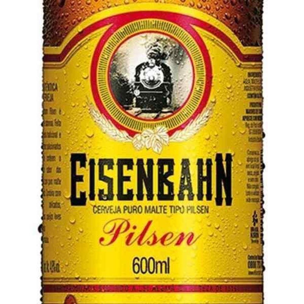 Cerveja eisenbahn pilsen pack com 12 garrafa600ml Casas Bahia