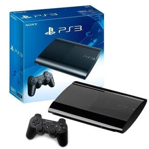 Console Playstation 3 Super Slim 250GB 2 Controles e 45 Jogos