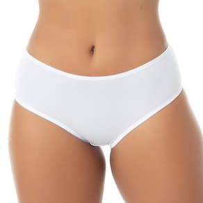 Kit com 6 Calcinhas Boyshort Lateral Larga Microfibra |6 8121