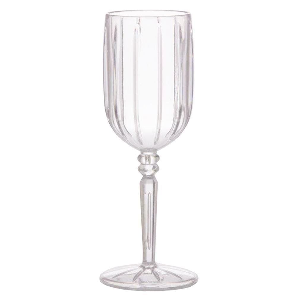 Taça De Acrílico Liv Para Vinho / Agua 275Ml