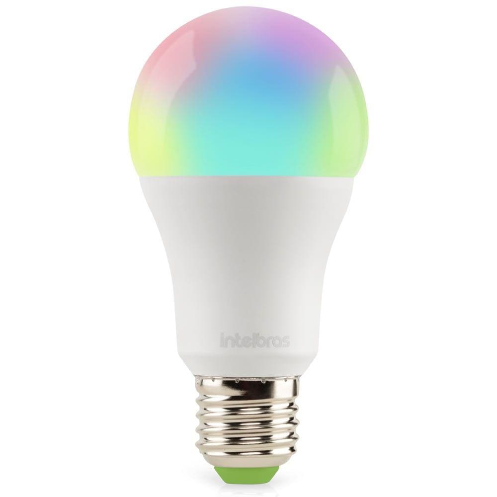 Lâmpada LED Wi-Fi Smart Alexa Google EWS 410 Intelbras