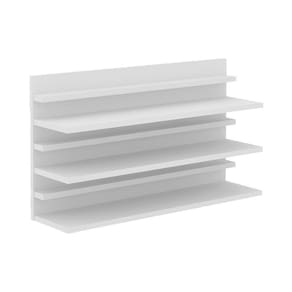 Sapateira 3 Prateleiras Suspensa Em Mdf - Natural