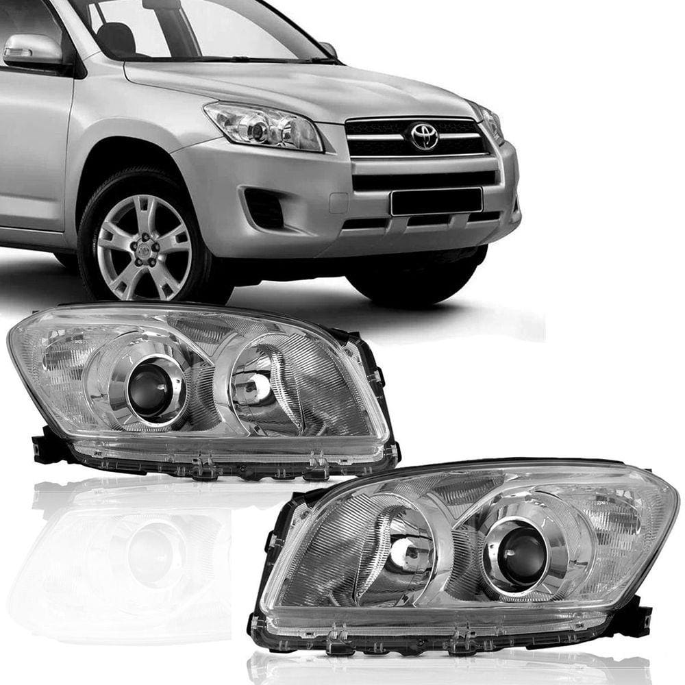 Par Farol Elétrico Dianteiro Rav4 2009 2010 2011 2012 Tyc