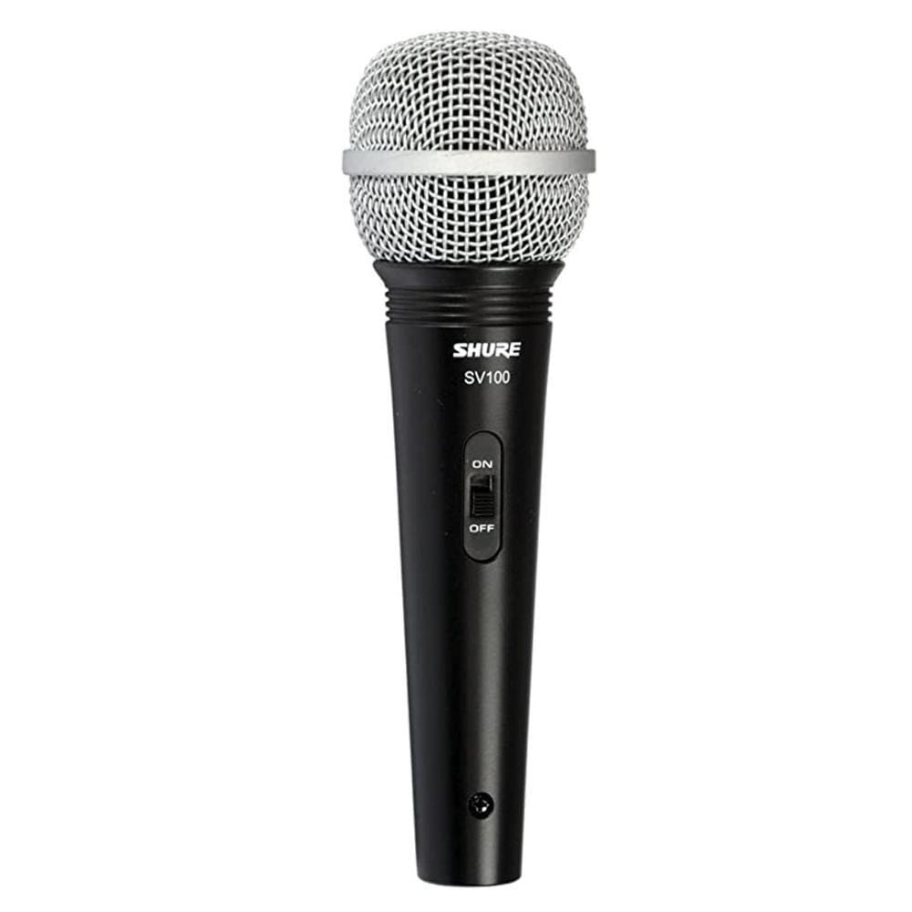 Microfone Shure SV100 Bastão Dinâmico Cardióide Preto