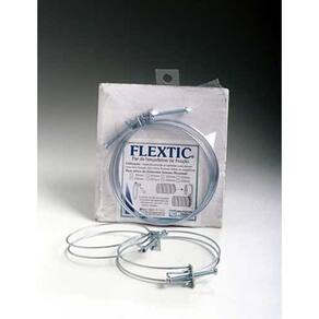Abraçadeira Para Tubo Flextic De Alumínio 100Mm