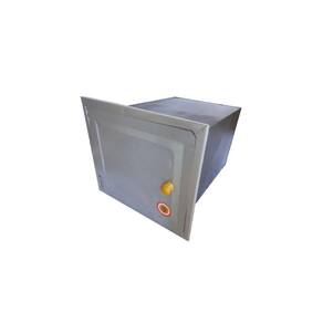 Forno De Chapa Galvanizada N°02 Sem Cinzeiro 50x30x25cm