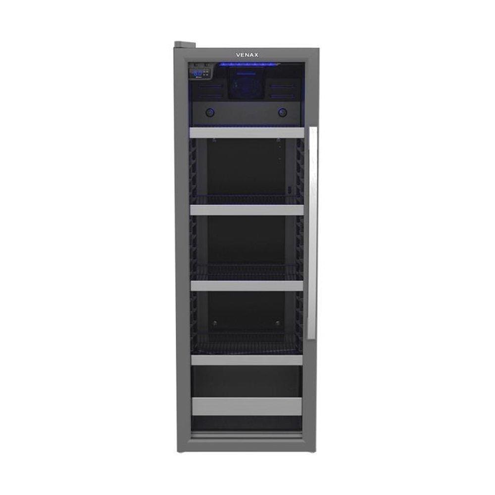 Geladeira/refrigerador 209 Litros 1 Porta Cinza Blue Light Invertida - Venax - 220v - Expvq200