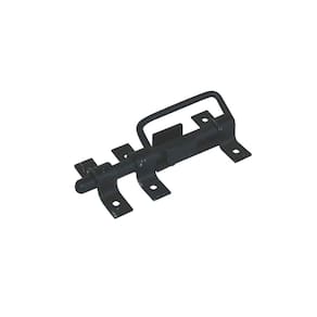 Trinco c/ Alça Para Portão e Porteira Aço Preto 280mm