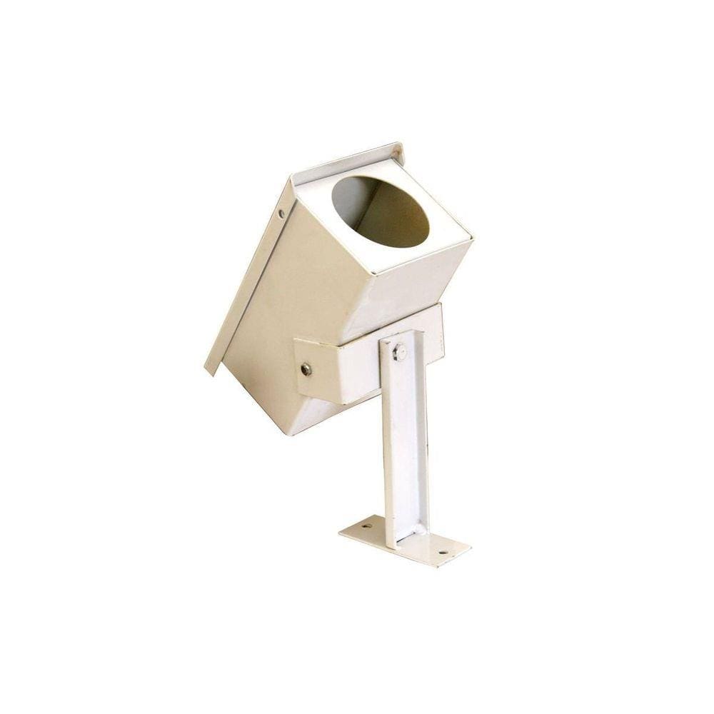 Proteção De Câmera Eletrônica Branco (bullet) 11x23x9cm