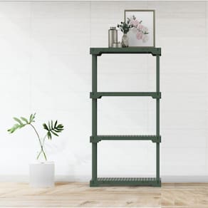 Estante 4 Prateleiras Poly Grifit Verde Alecrim