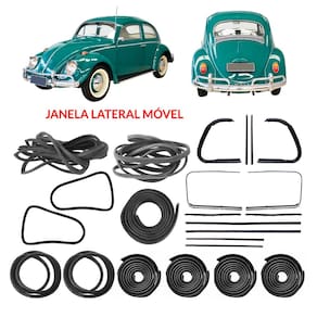 Kit Restauração Porta Capô Mala Parabrisa Fusca 1959 A 1966