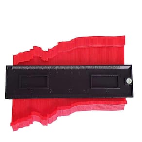 Copiador De Contornos Gabarito De Cantos Perfis 140Mm Cc14