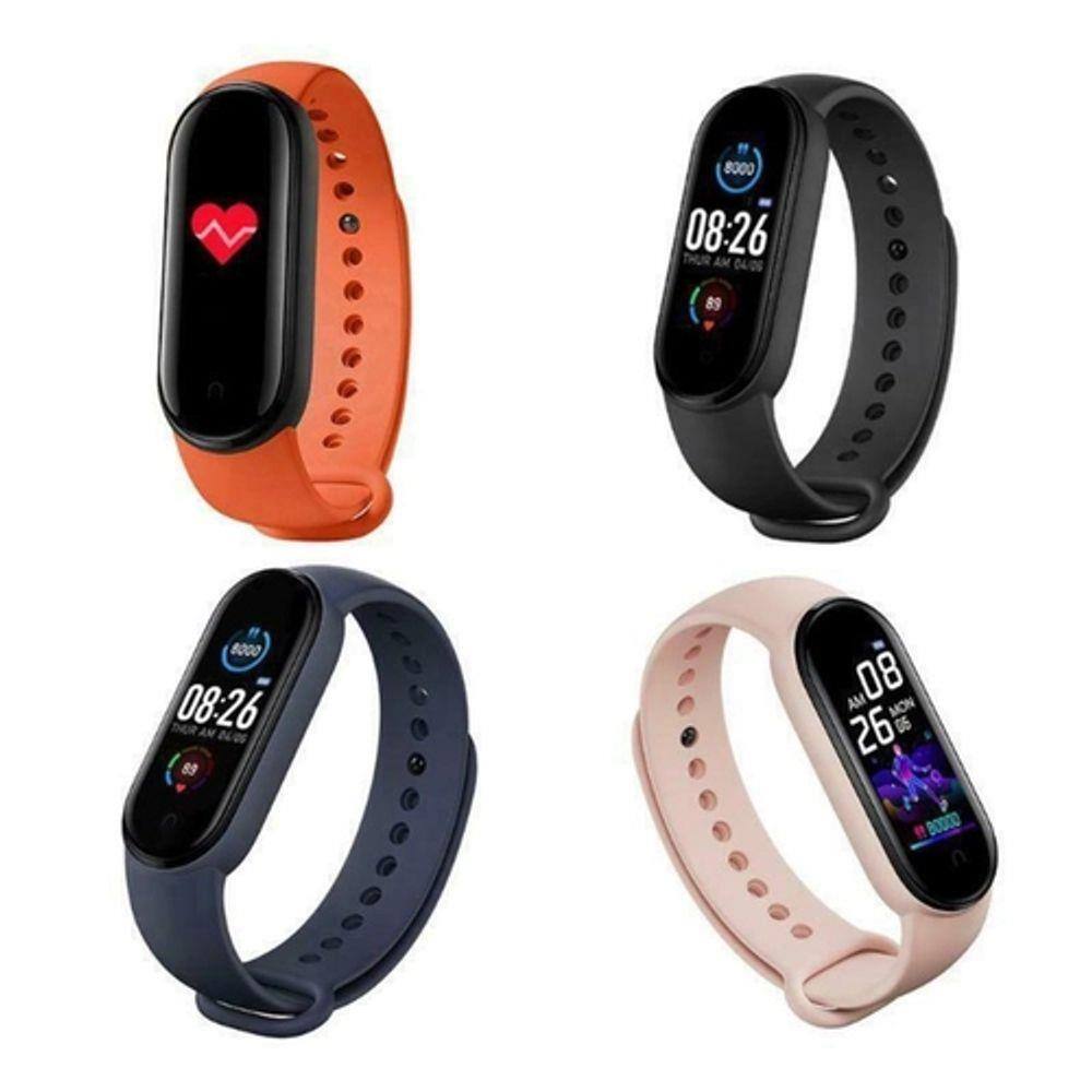 relógio m5 fit lançamento smartwatch de freqüência cardíaca