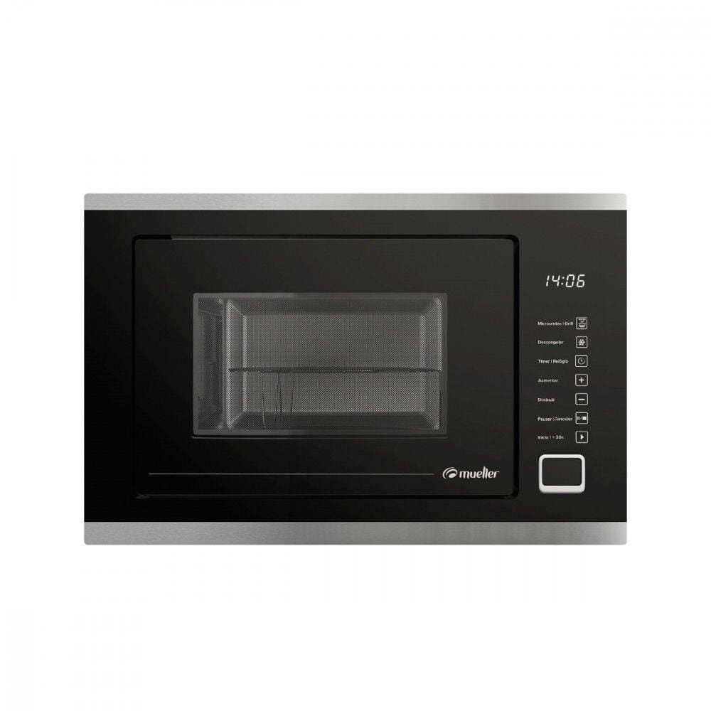 Microondas de Embutir Mueller MMO0225G1 com Grill 25L - 220V