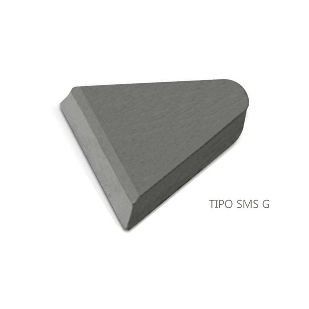 Pastilha de Solda Metal duro - Tipo SMS G10 - Classe P30