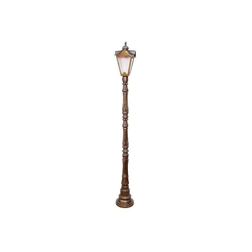 Poste Colonial Genebra para Jardim de Alumínio 1,97m