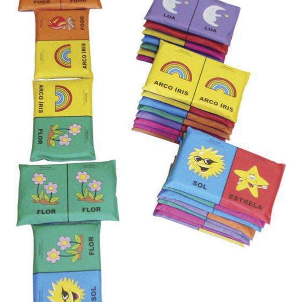 Dominó Gigante Espuma 28 Peças - Natureza