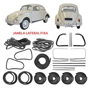 Kit Restauração Porta Capô Mala Parabrisa Fusca 1967 / 1970