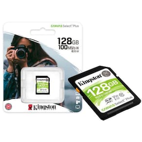 Cartão Memória SDXC Kingston Canvas Select Plus - 128gb
