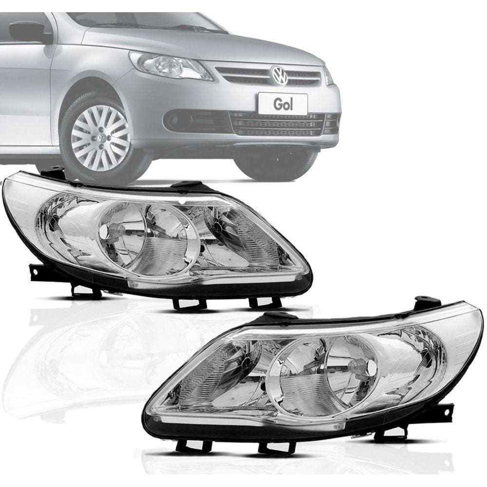 Par Farol Duplo Vw Gol G5 2009 2010 2011 2012