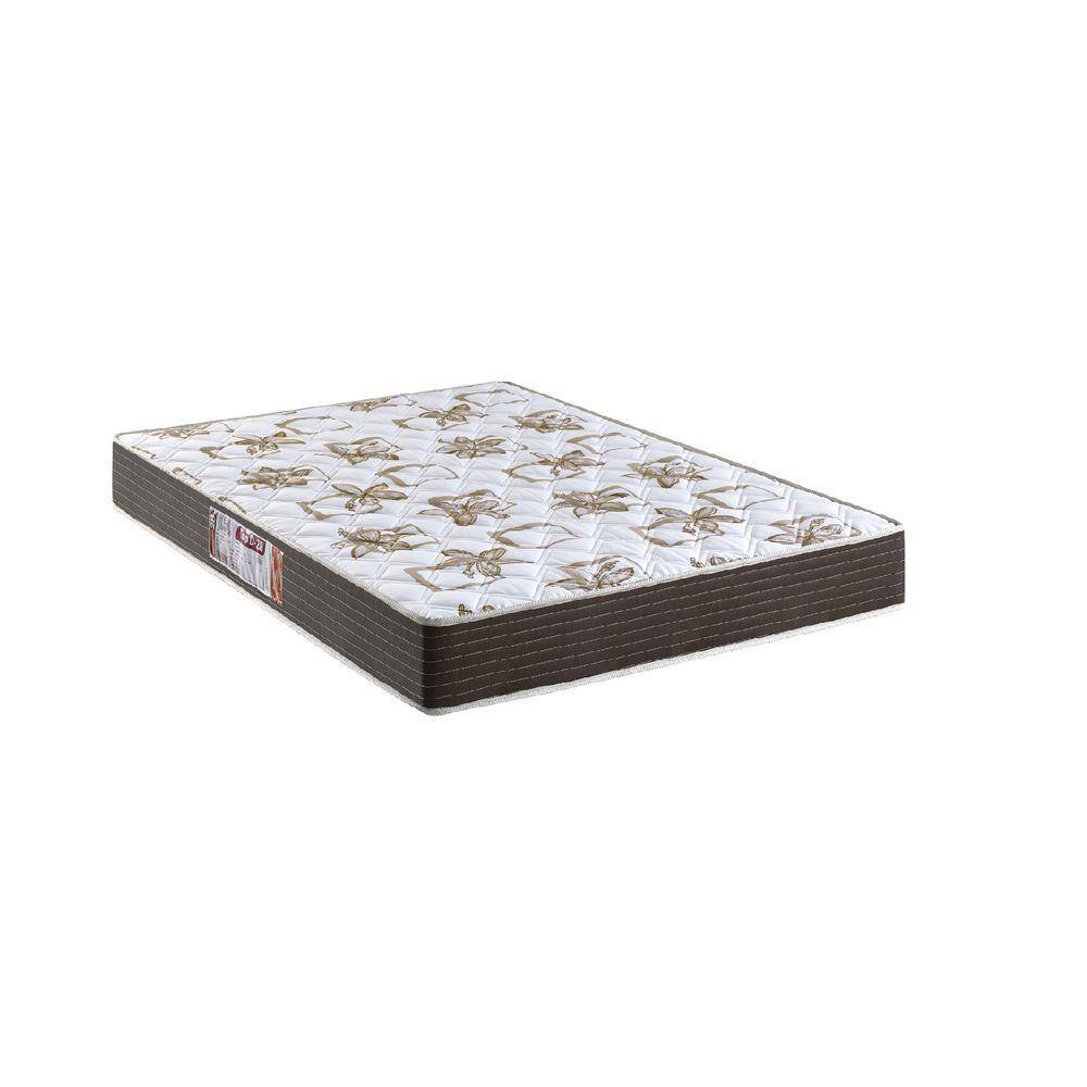 Colchão Casal Bordado Espuma D28 1,38x1,88x0,14 | Casas Bahia